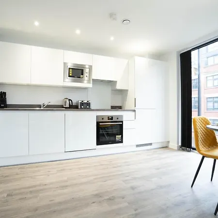 Apartamento Deluxe - Skyline Vistas & Amenities Birmingam